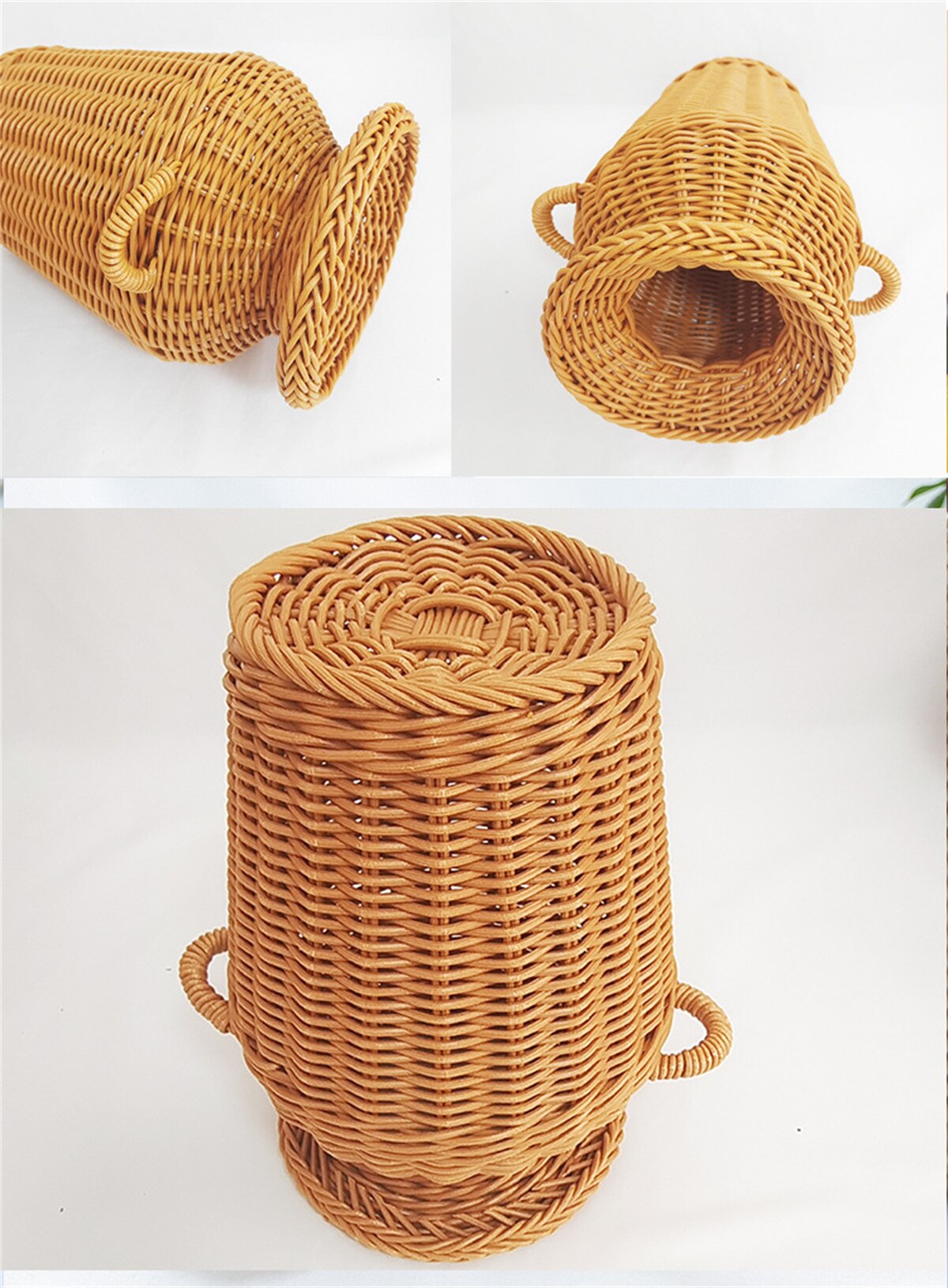 Rattan Woven Flower Vase