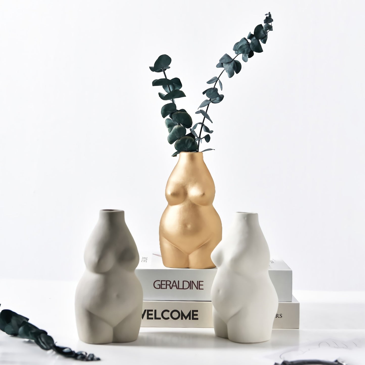 Funny Ceramic Vase Body