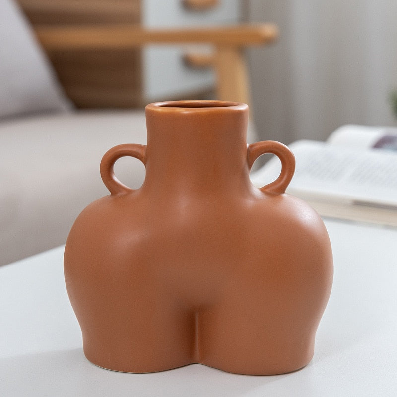 Human Body Shaped Vase