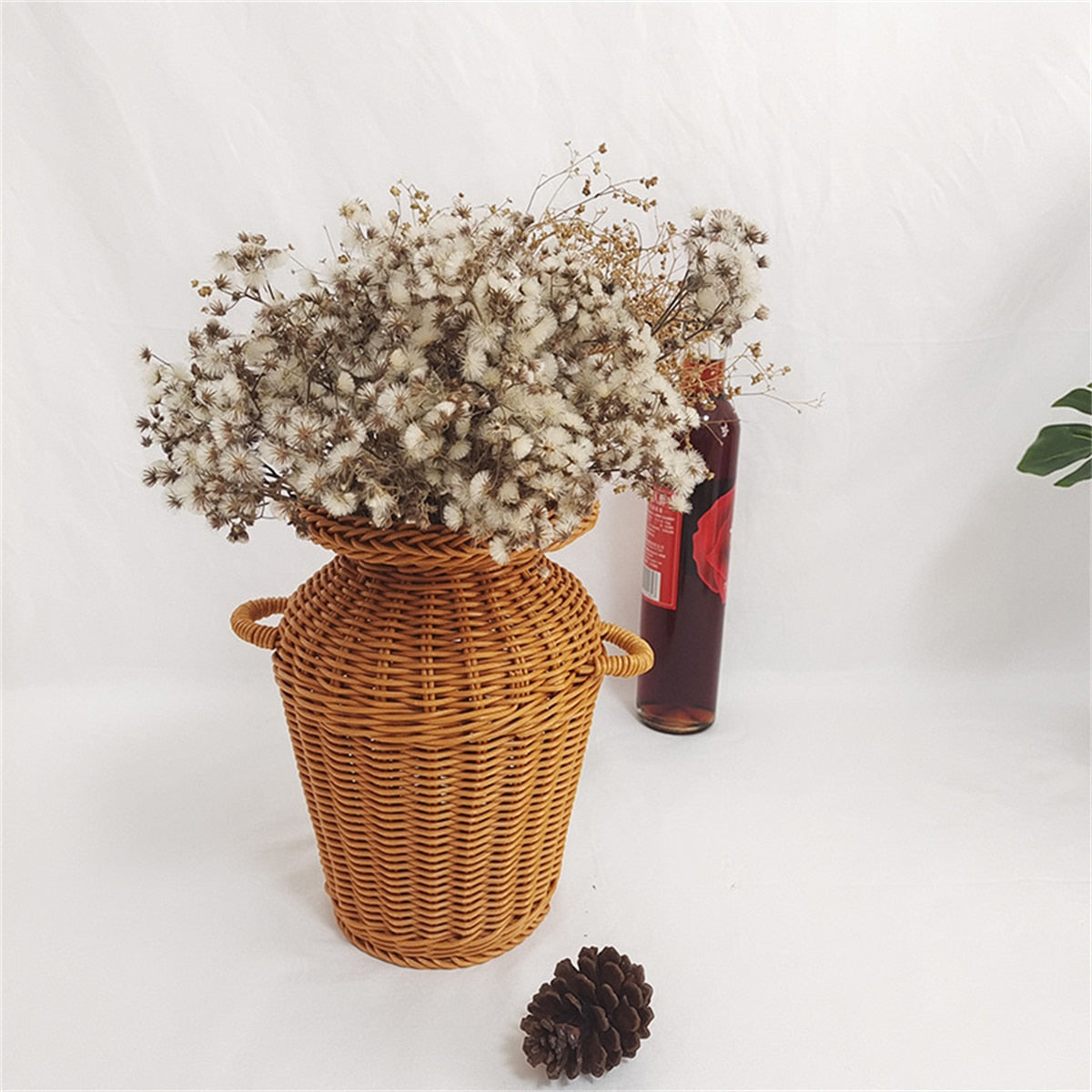 Rattan Woven Flower Vase