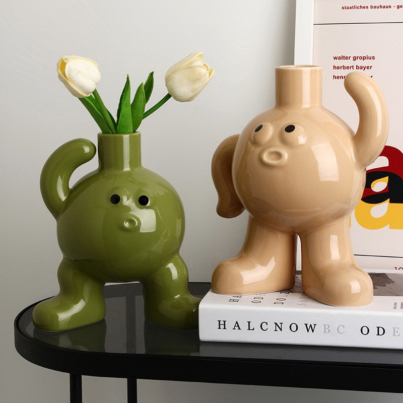 Funny Kawaii Flower Vase