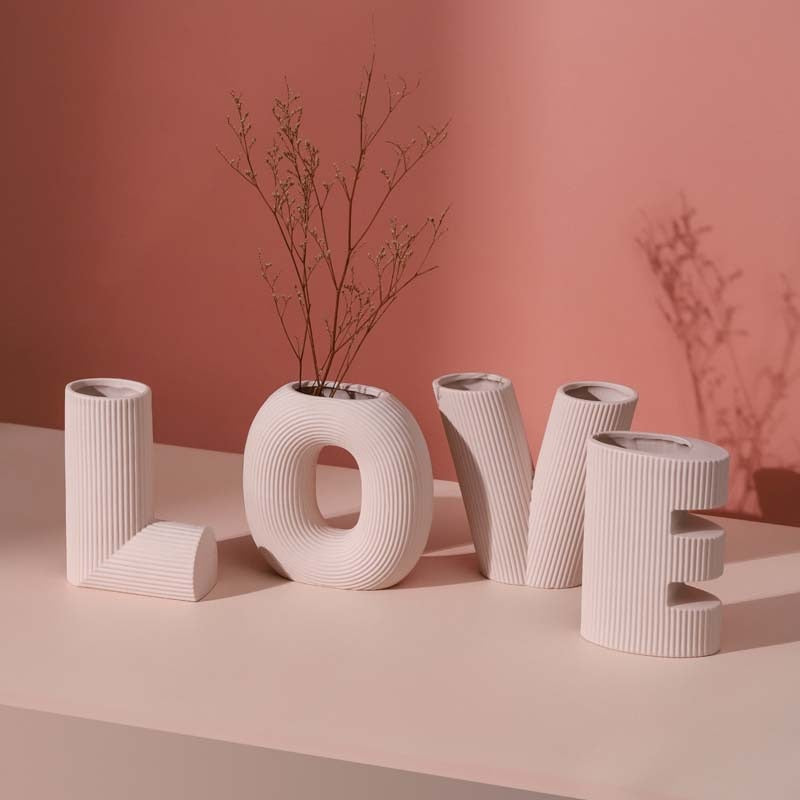 Love Letters Vase Ceramic