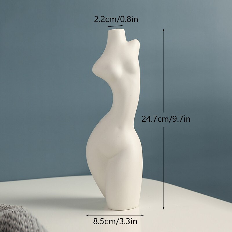 Nude Figures Vase Human Body