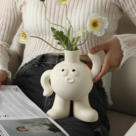 Funny Body  Ceramic Vase Bom