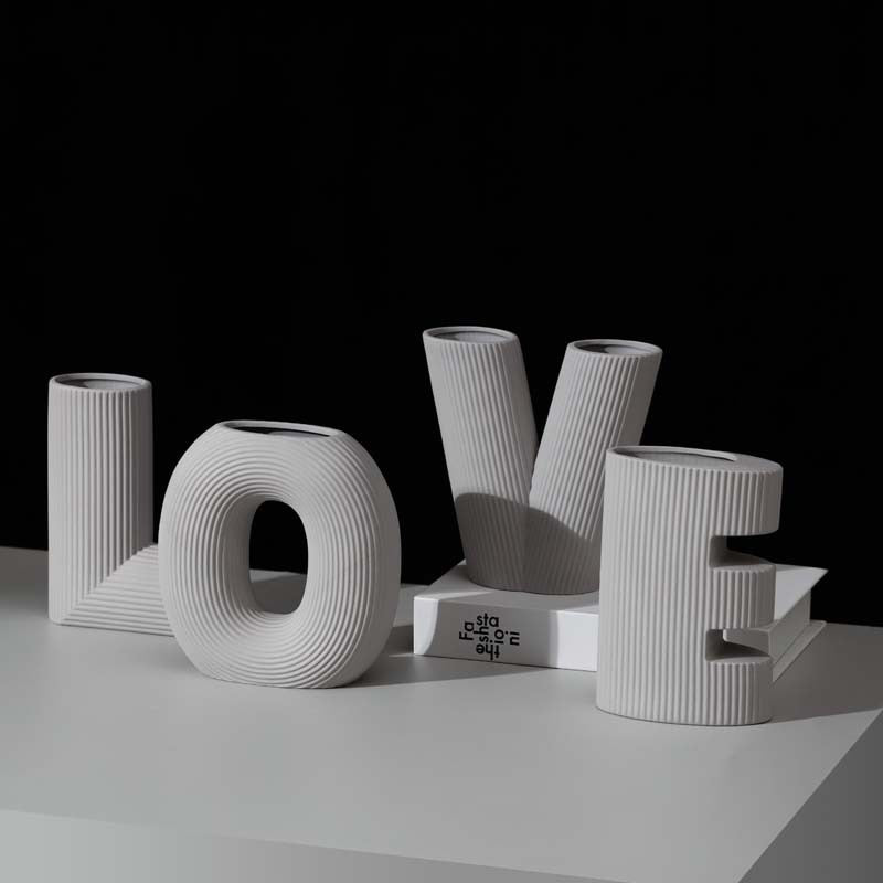 Love Letters Vase Ceramic