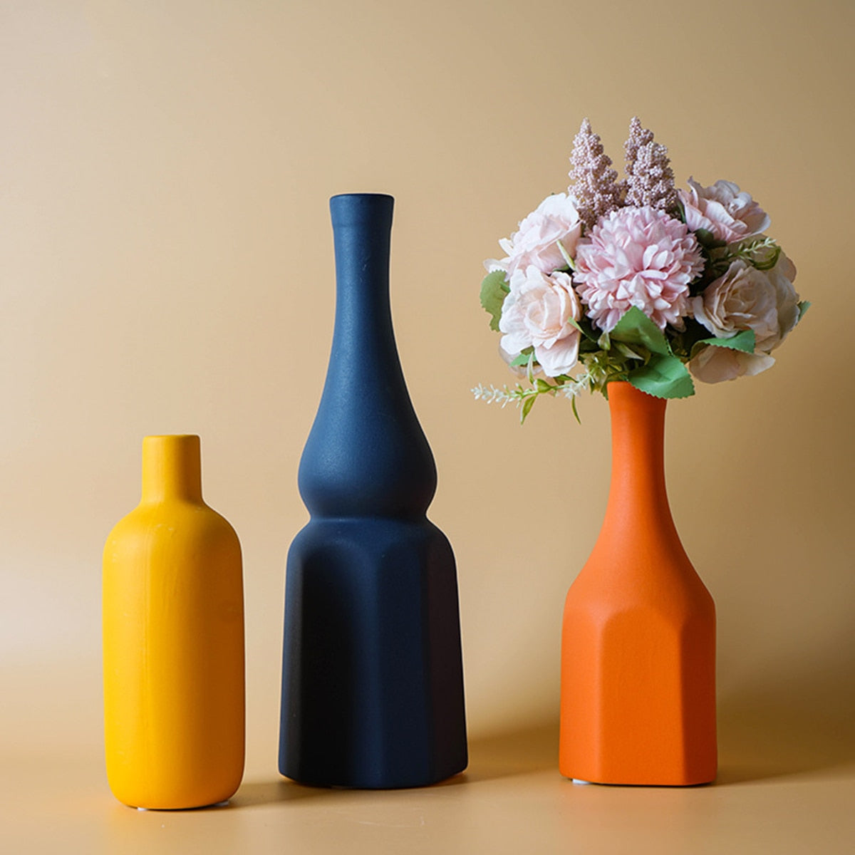 Morandi Ceramic Flower Vase