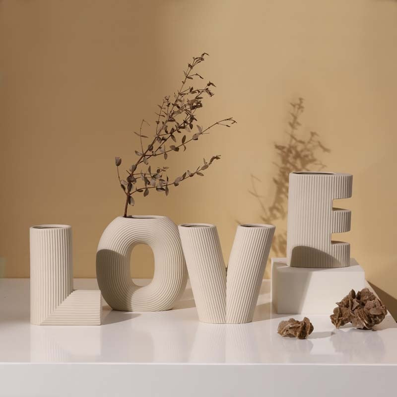 Love Letters Vase Ceramic