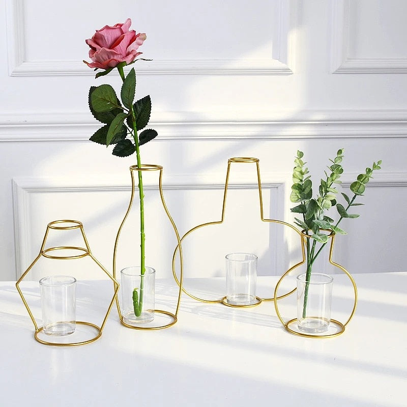 Table Flowers Vases