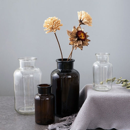 Simple Glass Flower Vases