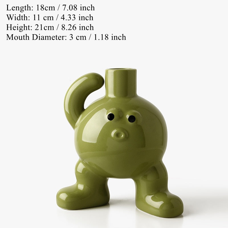 Funny Kawaii Flower Vase