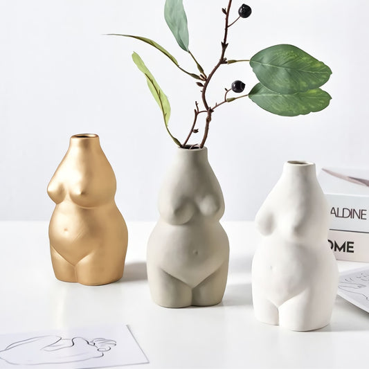 Funny Ceramic Vase Body